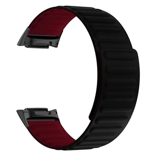 Tyyppi G Fitbit Charge 6/5 magneettiselle rannekkeelle silikoninen säädettävä ranneke LGL Multicolor Style D