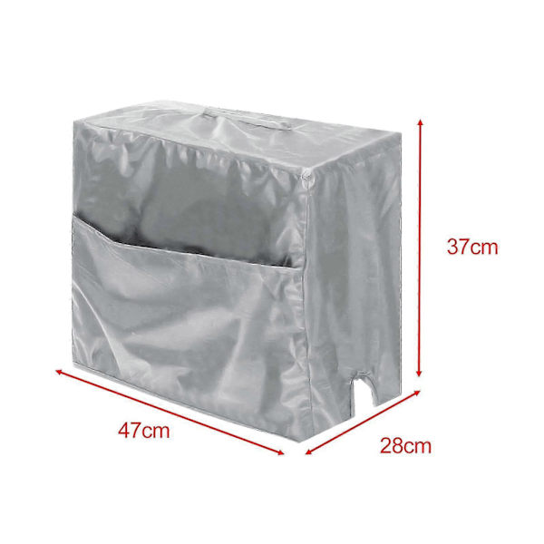 MIG Svejsermaskine Støvdække Baldakin Have Svejsermaskine Beskyttelsesdække Sort_FPJ8 LGL Gray 18.50*11.02*14.57inch