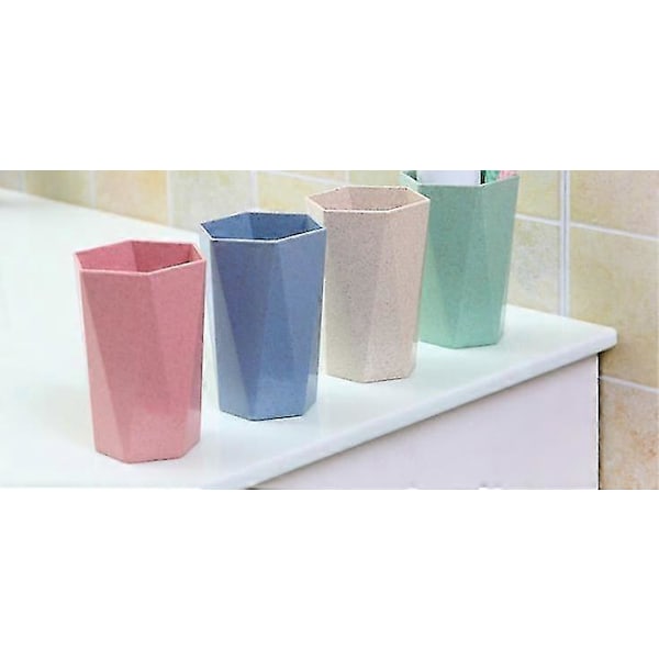 Vetestråmugg, Vetemugg, För Kaffe, Te, Vatten Och Mjölkjuice 4 st LGL