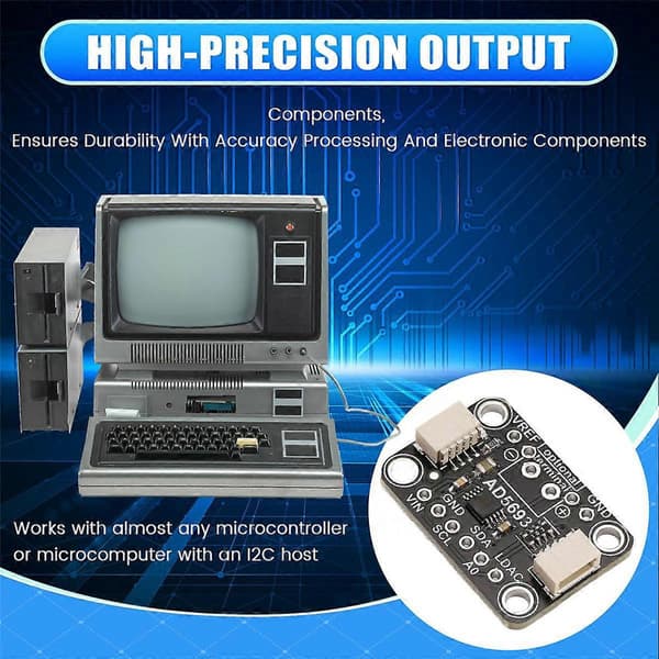 AD5693R Breakout Board I2C Interface 16-bit Modul
