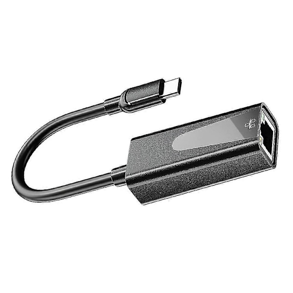 Usb C Ethernet Usb-c Till Rj45 1000mpbs Lan Adapter Typ C Nätverkskort Usb C Till Rj45 Ethernet Networ LGL