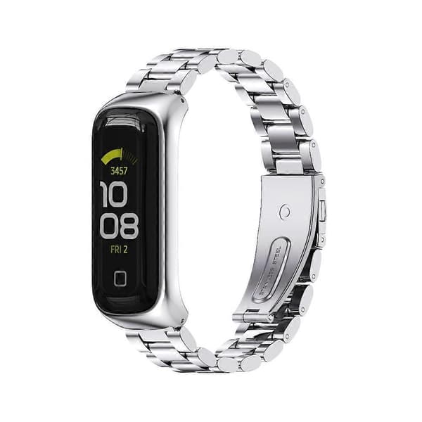 Klockarmband i rostfritt stål för Samsung Galaxy Fit 2 (LGL) Silver