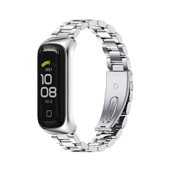Urrem i rustfrit stål til Samsung Galaxy Fit 2 (LGL) Silver