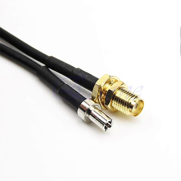 TS9 Lige til RP-SMA Hun Pigtail Konnektor Adapter Kabel (LGL)