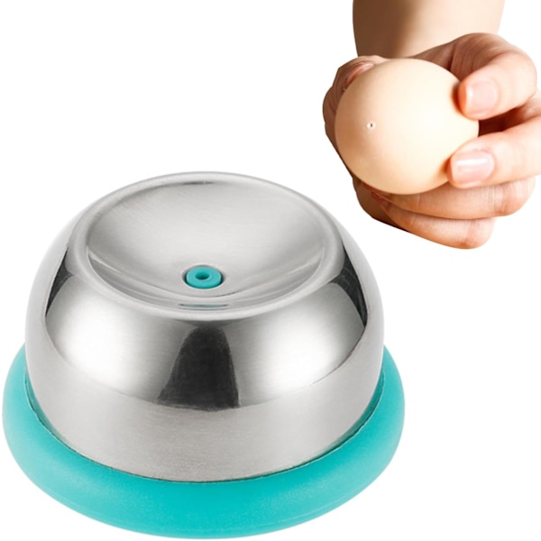 Egglegg, eggdeler i rustfritt stål, eggåpnerverktøy, halvautomatisk eggleggerhullseparatorverktøy for hardkokt egg (LGL) Blue