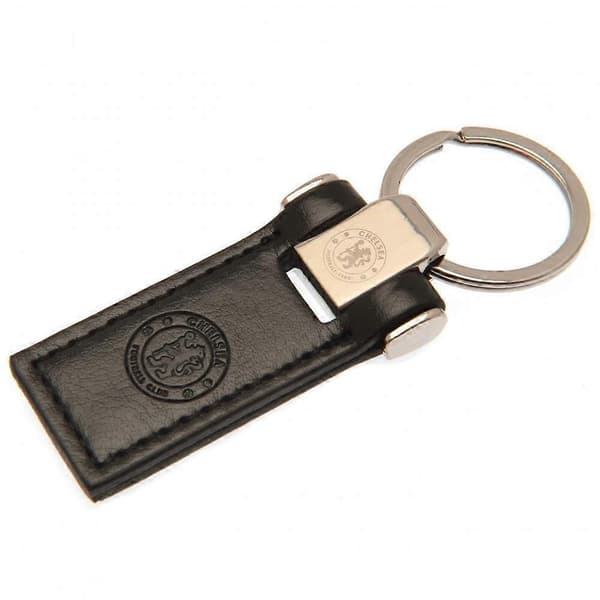 Nahkainen avaimenperä (LGL) Black/Silver One Size