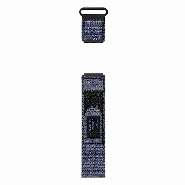 24mm nailoninen ranneke Suunto 9/7/Spartan Sport Wrist HR Baro Loop -kiinnityshihnalle - Harmaa LGL Multicolor Midnight Blue
