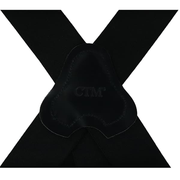 CTM Elastiske brannmannsseler med klipsfeste, 5 cm (Menn) (LGL) Black one size