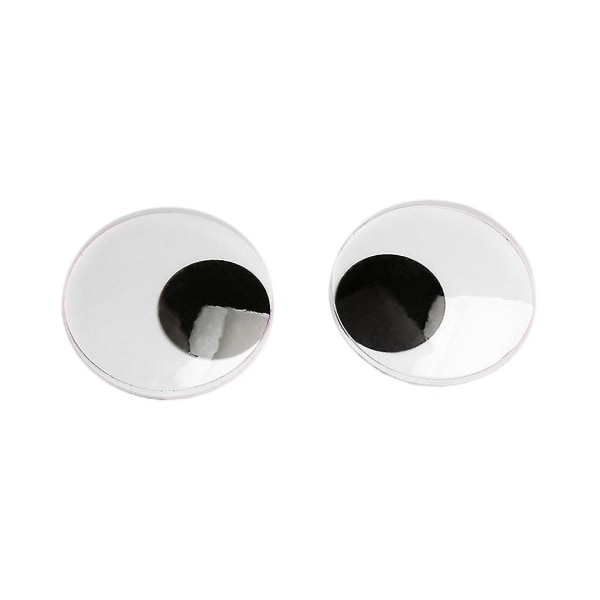 Jumbo självhäftande Googly Wiggly ögon 7,5/10/15,4 cm för leksaker dockor DIY 10cm