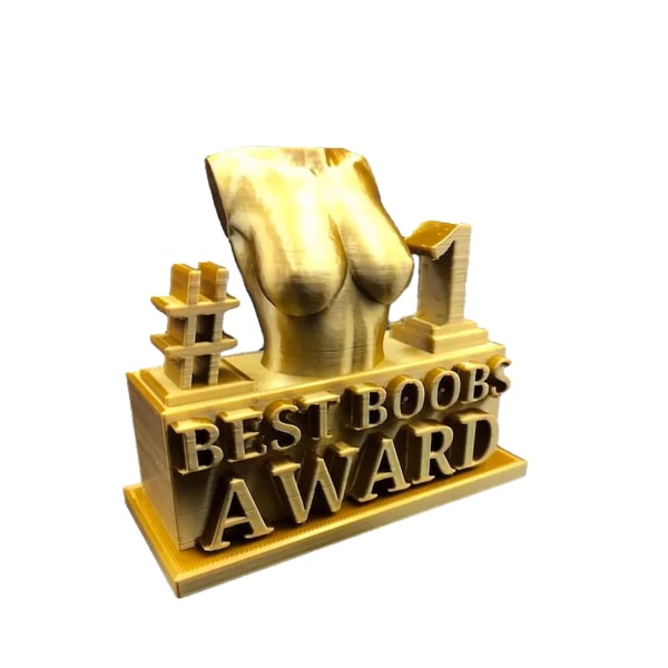 Best Ass Award, Best Boobs Award Resin Statue, Rolig Ass/Bobs Award Trophy Desktop Decoration, buspresent for Friend Coworker 10*6