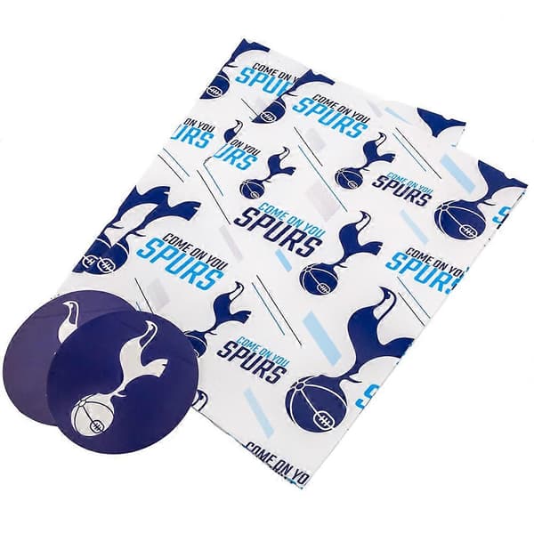 Presentpapper med text (2-pack) (LGL) White/Navy Blue One Size