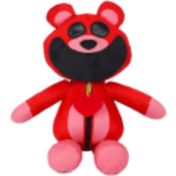 Smilende Critters plysj, morsomme smilende Critters plysjdyr, søte utstoppede dyr pute dukke leker for fans barn gutter jenter bursdag[GL] Bobby Bearhug