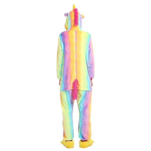ILWHE Enhjørning pyjamas dyre Jumpsuit cosplay LGL rose L