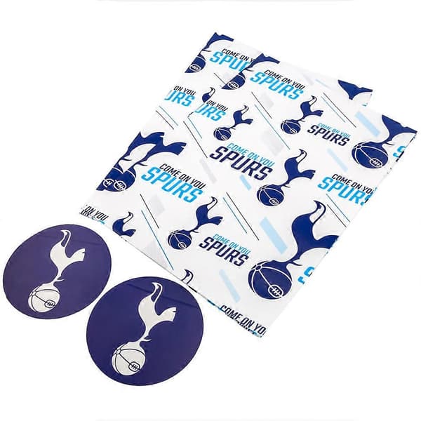 Teksti lahjapaperiarkit (2 kpl) (LGL) White/Navy Blue One Size