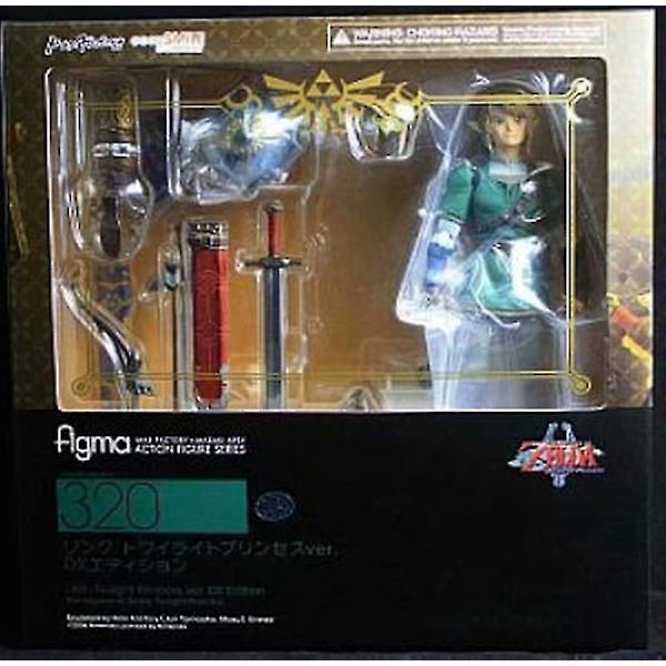 Caraele Anime Figma 320 The Legend Of Zelda Twilight Princess Link Action Figur[GL]