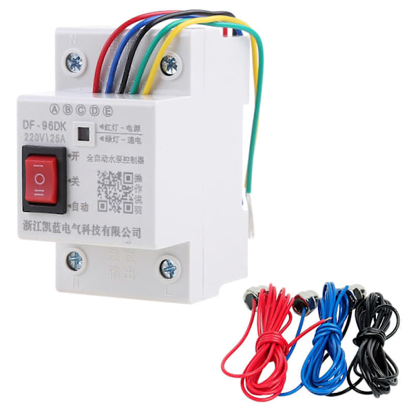 DF-96D Vattennivåregulator Automatisk Vattenpumpsregulator Lätt att Använda LGL whith 3 probes 2m