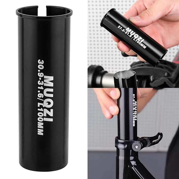Cykelstolpsadapter Shim Förlängd Reducer Hylsa För Mountainbike 30.9-31.6 [GGL]