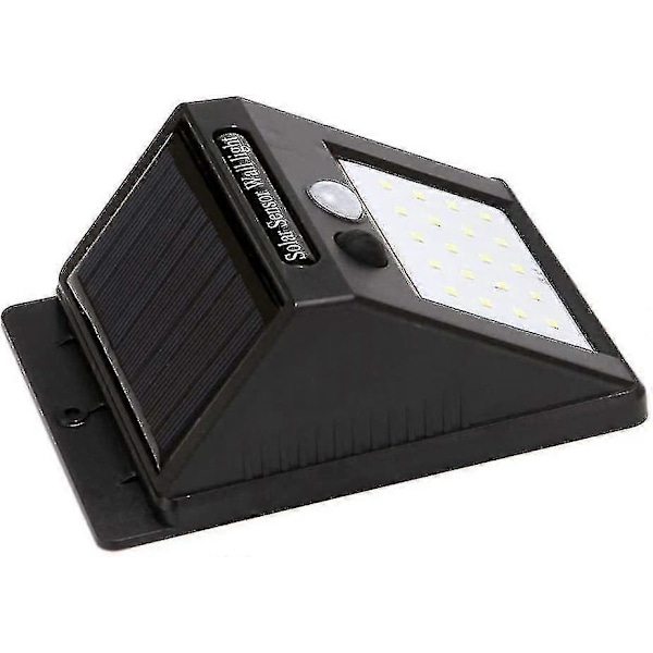 Solarlampa Solar Vägglampa Utomhus Spotlights Solar Trädgårdslampor Solcellsdrivna Kroppssensorlampor LGL