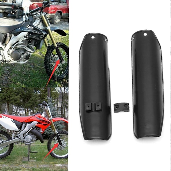 1 pari Pit Dirt Bike Etuhaarukan Iskunvaimenninsuojuksia Haarukkasuojat 90cc 125cc 140cc 160cc Uni LGL