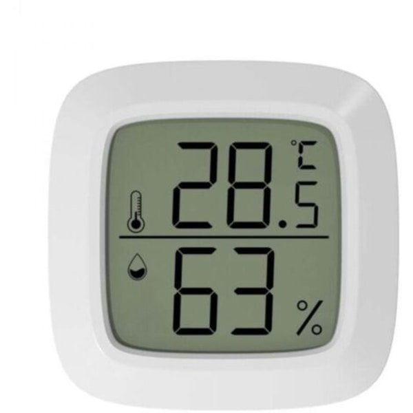 4 st inomhustermometer, digital hemtermometer hygrometer, digital termometer för sovrum (LGL)