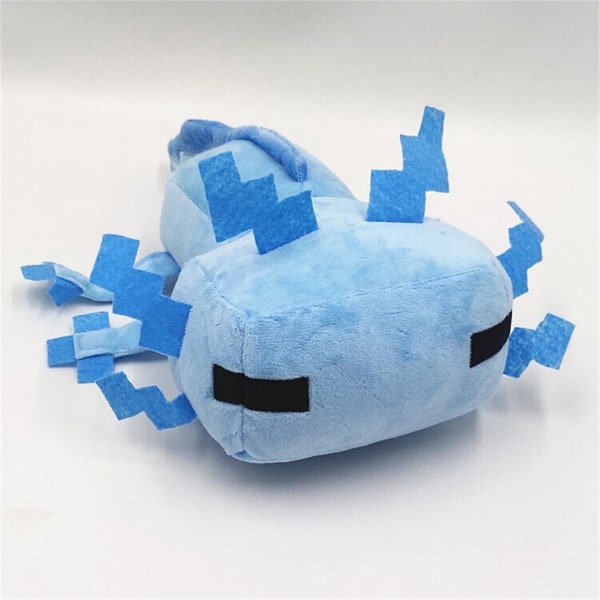 30cm Minecraft Plyschdocka Sällsynt Axolotl Mjuk Plysch Fylld Leksak Barn Födelsedagspresent Ny[GL] Blue