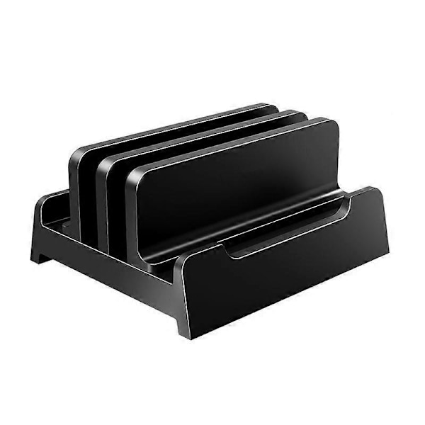 Vaydeer Multifunktionel Dobbelt-Slot Laptop Tablet Vertikal Opbevaringsstand LGL