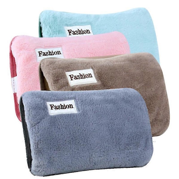 Oppladbar Elektrisk Varmtvannsflaske Med Mykt Fleece-trekk For Menstruasjonssmerter, Muskelsmerter, Ryggsmerter LGL style 3