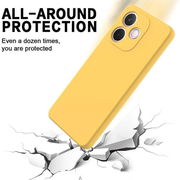 Flydende silikone etui til Oppo A5 Pro 5G med håndrem (LGL)