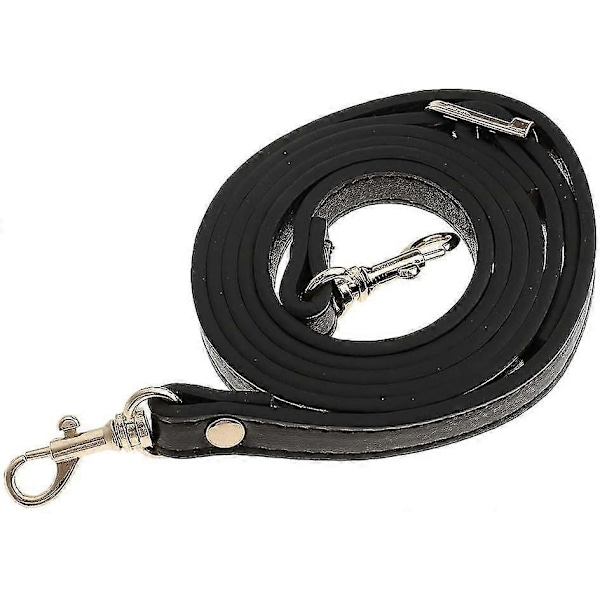 Crossbody taskerem, justerbar lædertaskerem med metal drejelås LGL