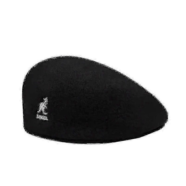 Herre Dame Kasketter Kænguru Beret Kunstner Beanie Hat LGL white M(56-58CM)
