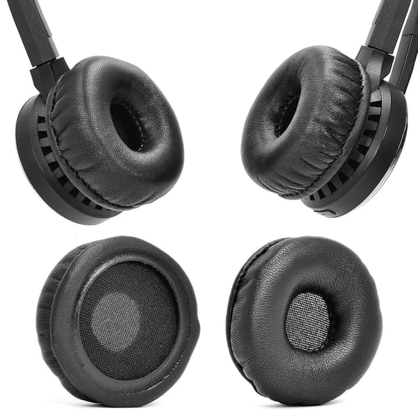 Erstatningsøreputer egnet for Logitech PC960 H960 USB H650E H650e H820e hodetelefoner (LGL)