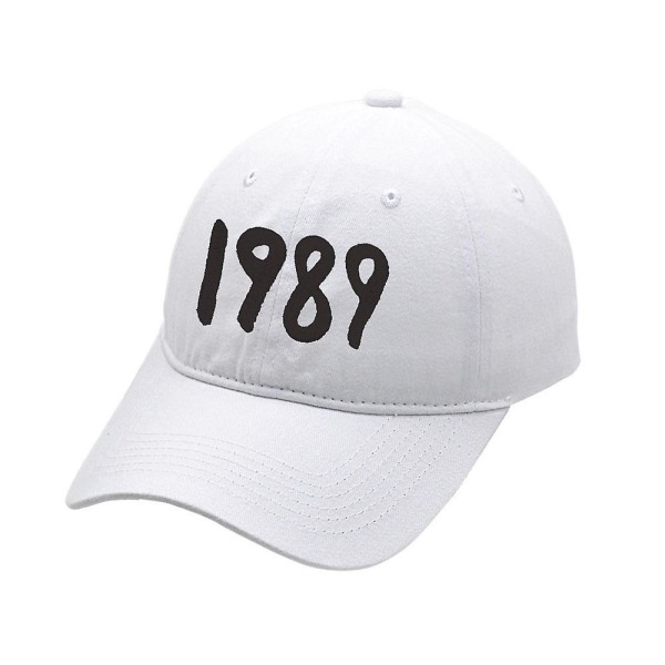 Mens Womens Unisex Taylor Swift 1989 Retro Baseball Cap Adjustable Snapback Vintage Sun Sports Hat Fans Gifts [LGL]