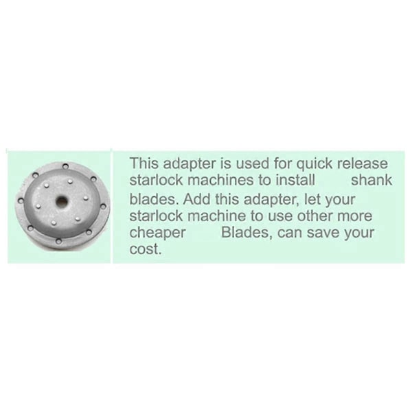 Multi Værktøj Skaftadapter til Starlock System Multimaster Elværktøj Oscillerende Savblad Adapter til Starlock LGL photo color