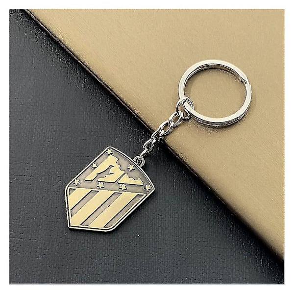 Metallinen avaimenperä Juve Barcelona Real Madrid Liverpool Paris Tottenham Brazil Italian Keychain Pendant Jewelry Cup (LGL) Atletico Madrid