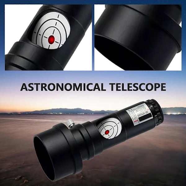 1,25 tommer rød laser kollimator & 2 tommer adapter til newtonsk og SCT teleskop6P LGL