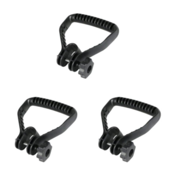 1/3 Trimmerin ohjaustangon korvaava kahva trimmerin nurmikon lisävarusteena Black 3Set