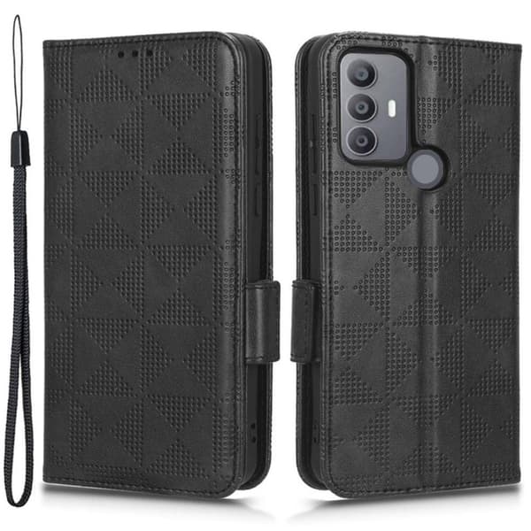 Wallet Case for TCL 30 SE / 30E / 305 / 306 - Svart
