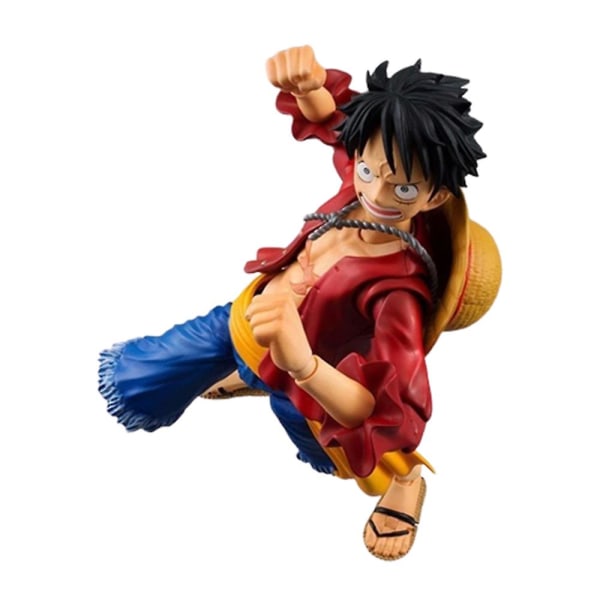 One Piece Monkey D. Luffy Anime-toimintahahmot Lelut Keräilyesineet PVC-malli Muuttuvat toimintahahmot Lelut Fanit Lahjat