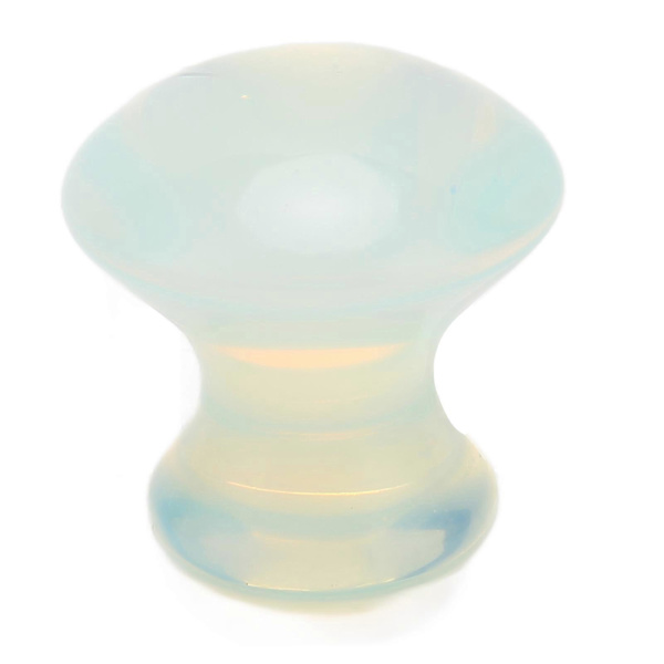 Gua Sha Skrapsten Svampformad Opalsten Gua Sha Massageverktyg Jade Skrapsten för Ansikte Rygg Hand Fot (LGL)