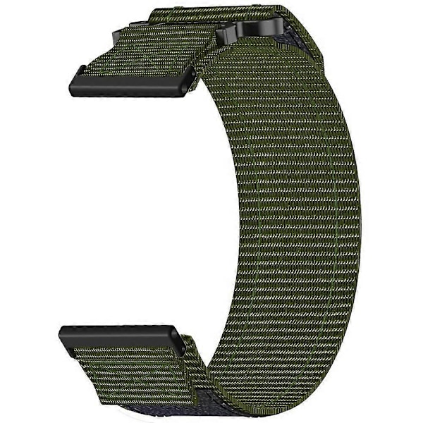 24mm Nylon Klockarmband för Suunto 9/ 7/ Spartan Sport Wrist HR Baro  Loop Fäste Rem LGL Army Green