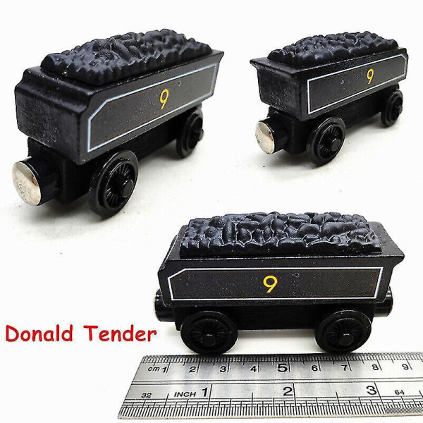 Thomas And Friends Train Tank Engine Träjärnvägsmagnet Samla present ToysBuy 1 Få 1 gratis[GL] Donald Tender