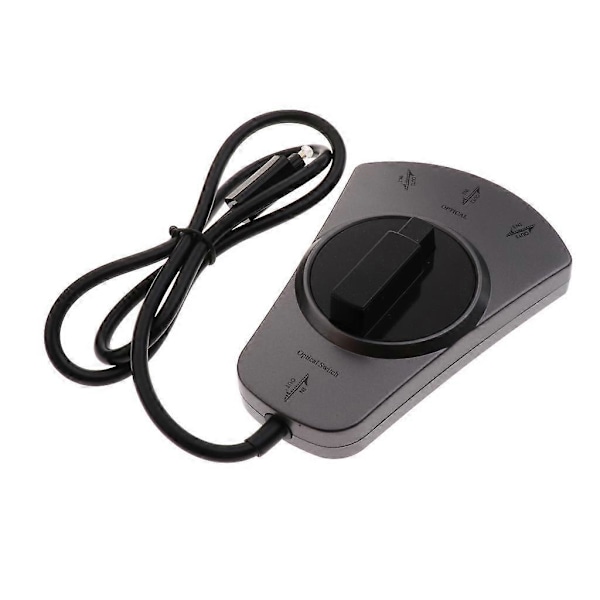 3 Port Digital Optisk Fiberkabel Trådbunden Toslink Switch För HDTV CD-spelare LGL