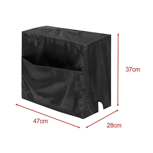 MIG Svejsermaskine Støvdække Baldakin Have Svejsermaskine Beskyttelsesdække Sort_FPJ8 LGL Black 18.50*11.02*14.57inch