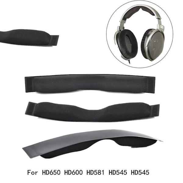Øreputer Øreputer Hodebånd for Sennheiser HD660S 650 600 545 565 Hodetelefoner Four sponge head beam pads