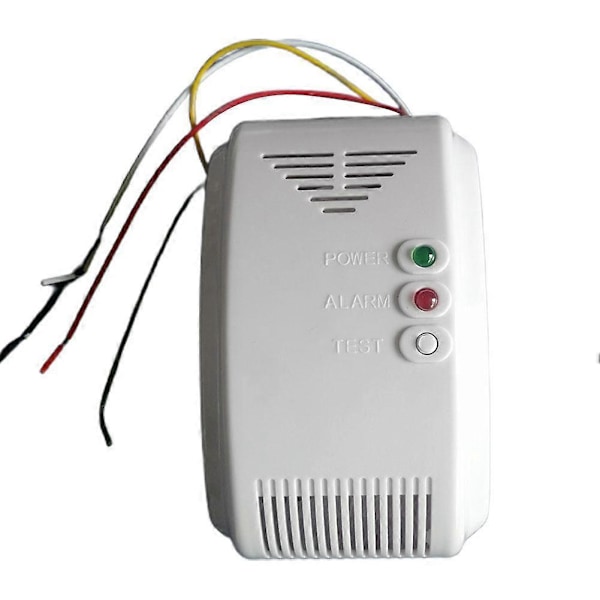 12V Gassalarm Sensor Alarm Propan Butan LPG Naturgass Bobil Campingvogn LGL