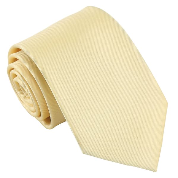 Lys Gul Ensfarget Twill Slips (LGL) Yellow