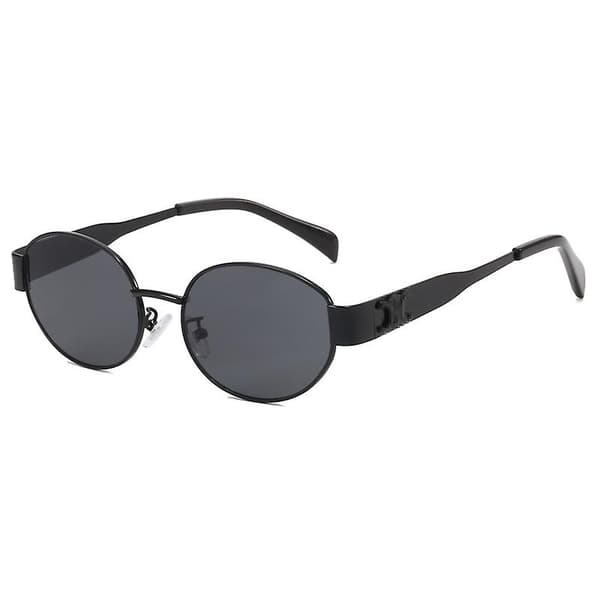 2023 Nya Mode Arc de Triomphe Retro Oval Ram Sunglasses