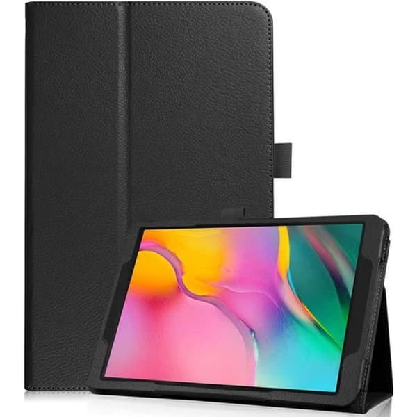 Etui - Samsung - Galaxy Tab A 10.1 2019 - PU Læder - Sort - Med Stand（FMY） Black