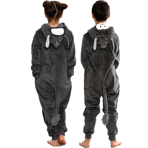 Fleece Overall A2Z för Barn, Heldräkt Åsne-dräkt Julklapp Pojkar Flickor LGL Donkey 2-3 Years