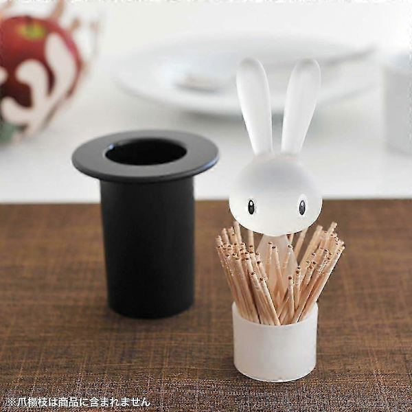 Magic Bunny\" Hammastikkuteline, Musta (LGL)